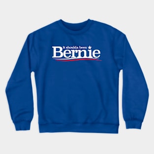 It Shoulda Been Bernie by BenCapozzi Crewneck Sweatshirt